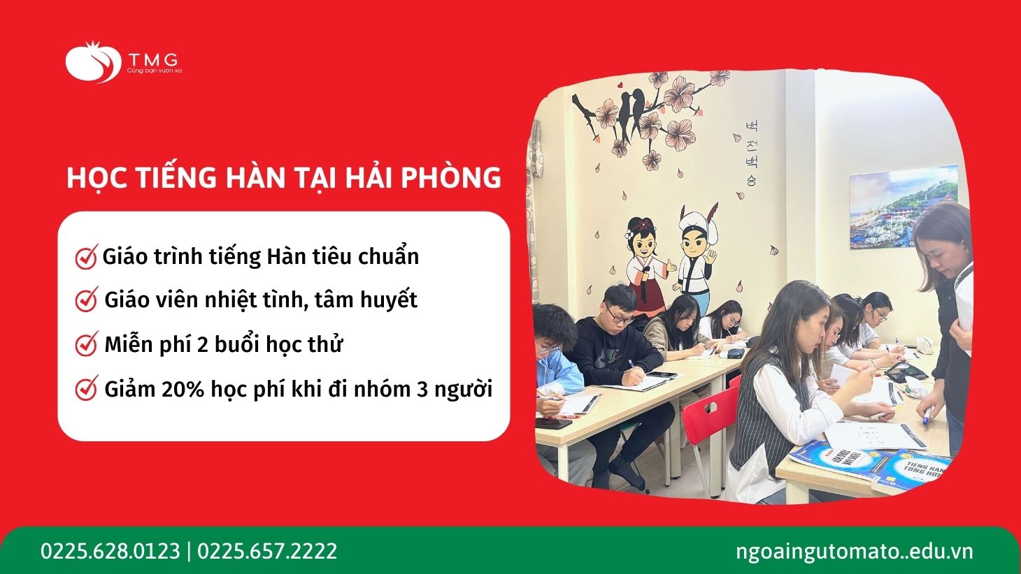 Địa chỉ học tiếng Hàn tại Hải Phòng