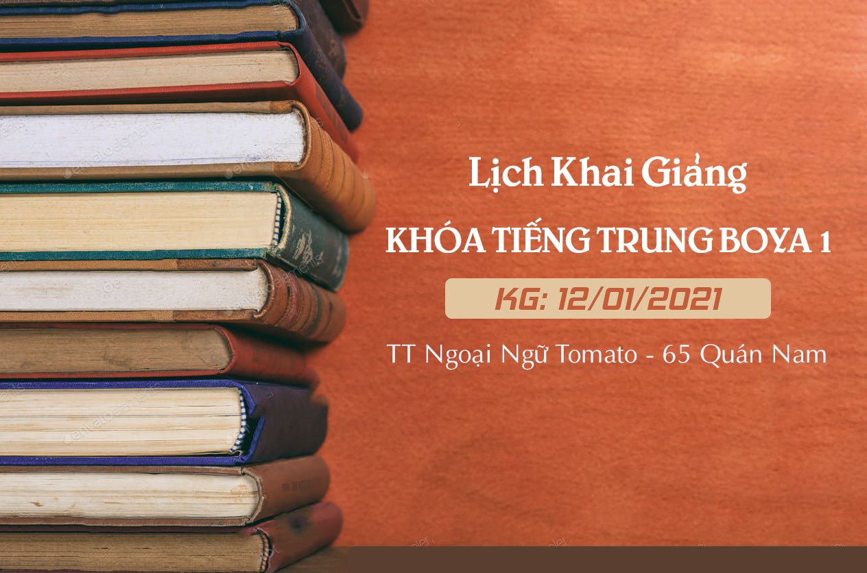 Khai giảng khóa học tiếng Trung BOYA 1 đầu năm 2021 - Ảnh 2