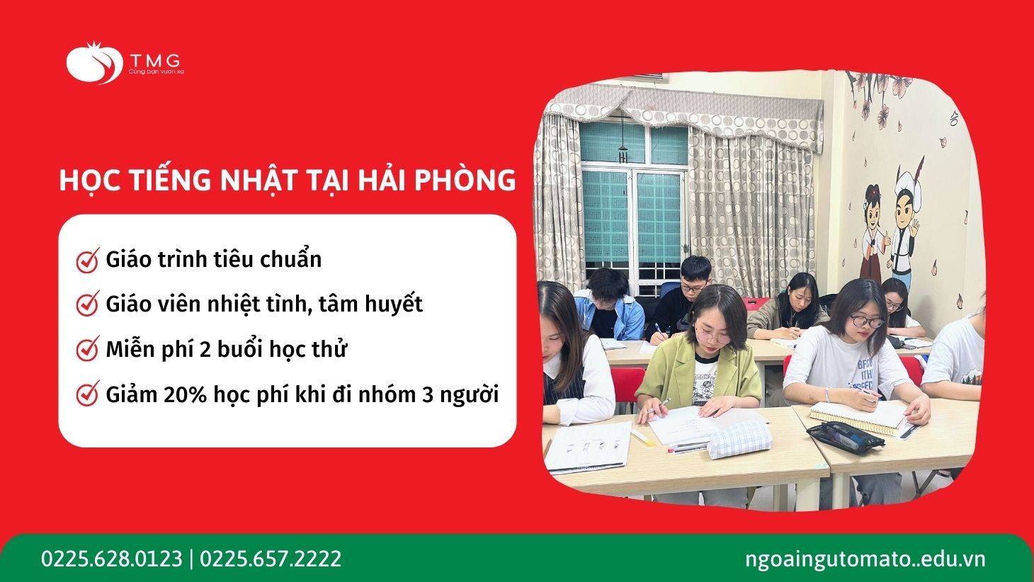 Học tiếng Nhật tại Hải Phòng