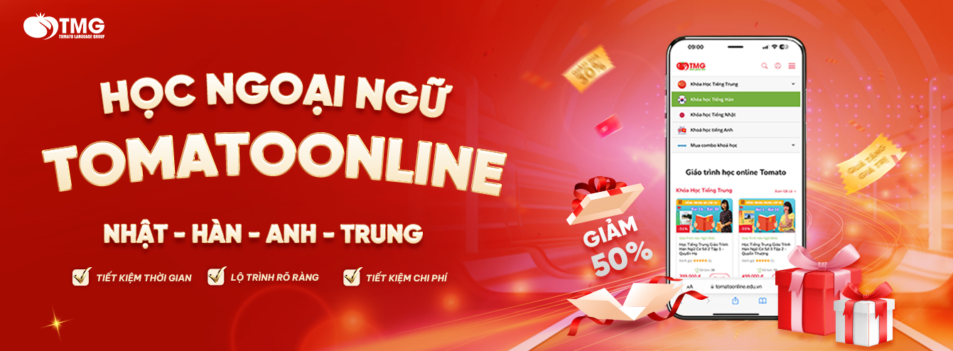 Học ngoại ngữ Tomato Online