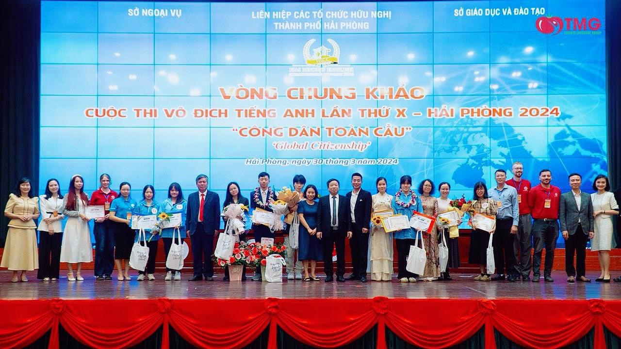 TOMATO ĐỒNG HÀNH CÙNG CUỘC THI VÔ ĐỊCH TIẾNG ANH LẦN THỨ X HẢI PHÒNG
