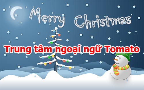 Một số từ vựng tiếng trung về Giáng sinh
