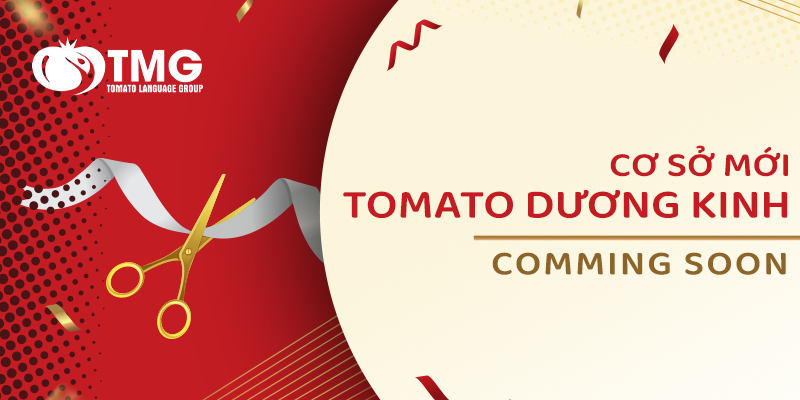 CƠ SỞ NHƯỢNG QUYỀN MỚI TOMATO DƯƠNG KINH - COMING SOON