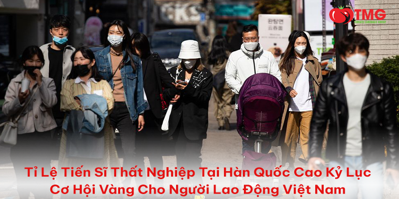 Tỉ Lệ Tiến Sĩ Thất Nghiệp Tại Hàn Quốc Cao Kỷ Lục – Cơ Hội Vàng Cho Người Lao Động Việt Nam