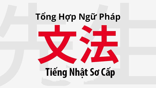 20 cấu trúc ngữ pháp tiếng Nhật sơ cấp thông dụng hàng ngày - Ảnh 2