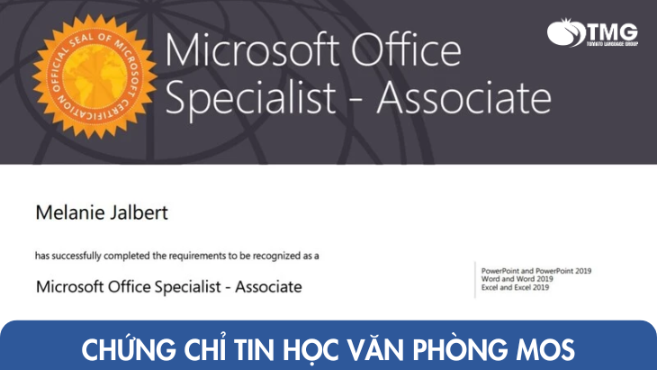 Địa chỉ học chứng chỉ tin học văn phòng MOS tại Hải Phòng