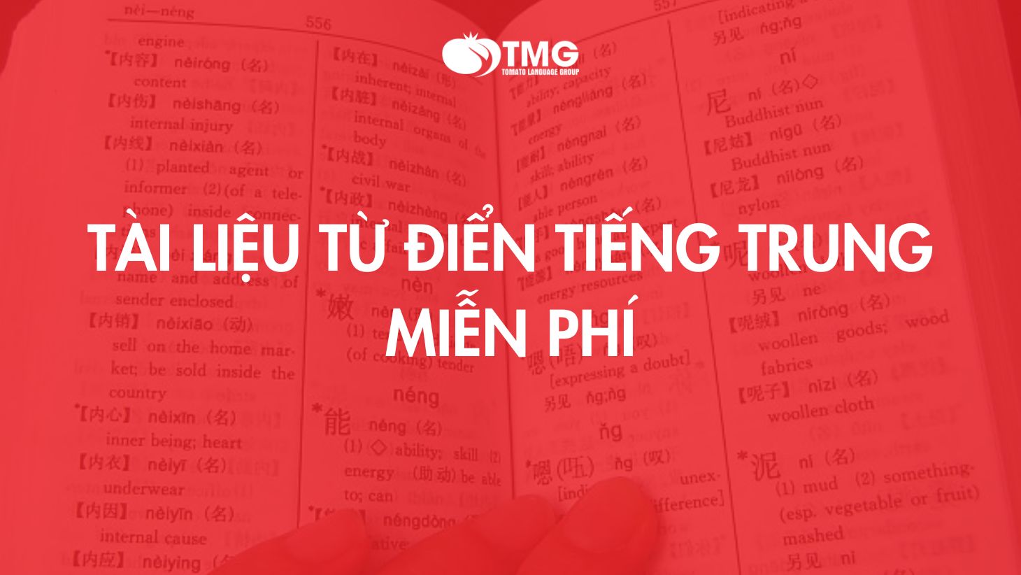 Download tài liệu từ điển tiếng Trung miễn phí bản PDF
