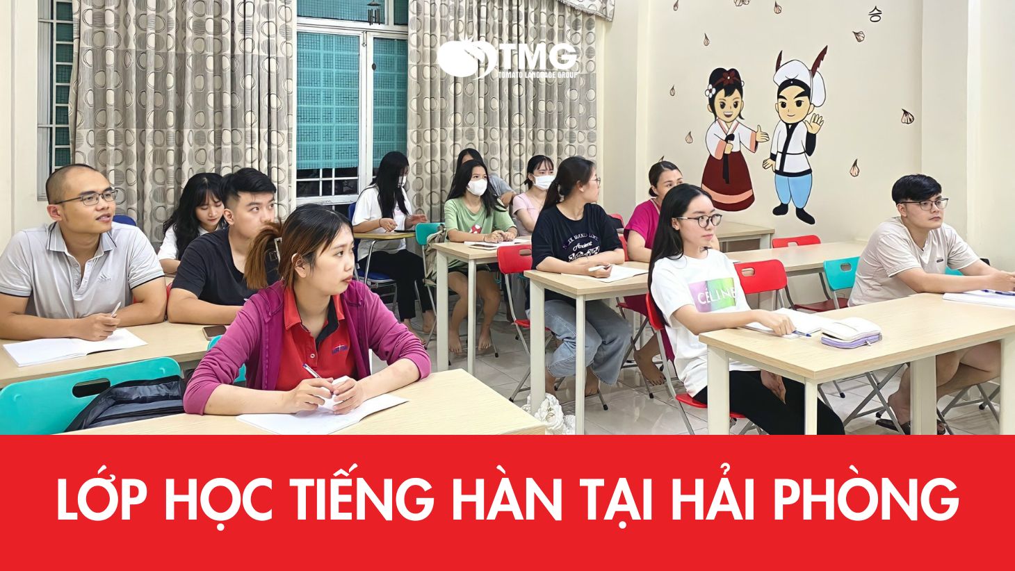 Lớp học tiếng Hàn tại Hải Phòng