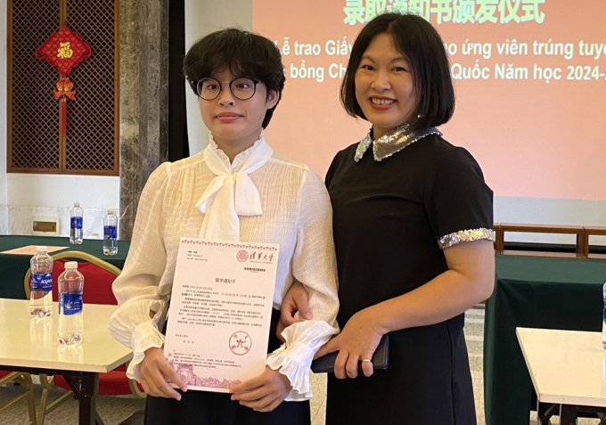 NỮ SINH ĐA TÀI ĐỖ HỌC BỔNG TOÀN PHẦN ĐẠI HỌC THANH HOA - Ảnh 2