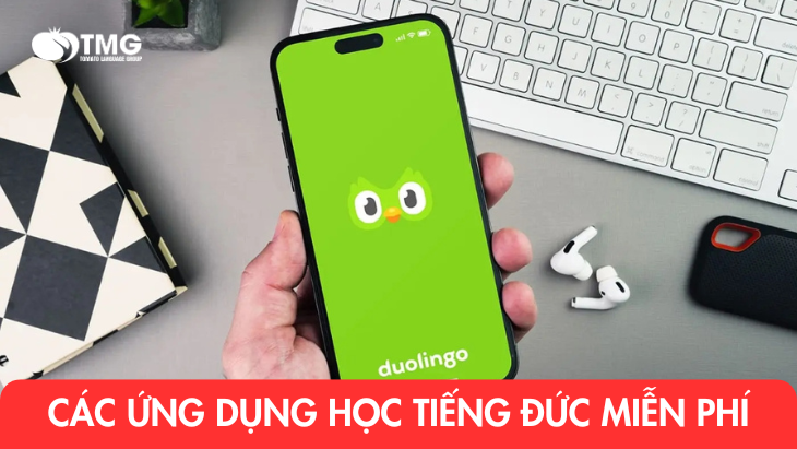 Các ứng dụng học tiếng Đức miễn phí