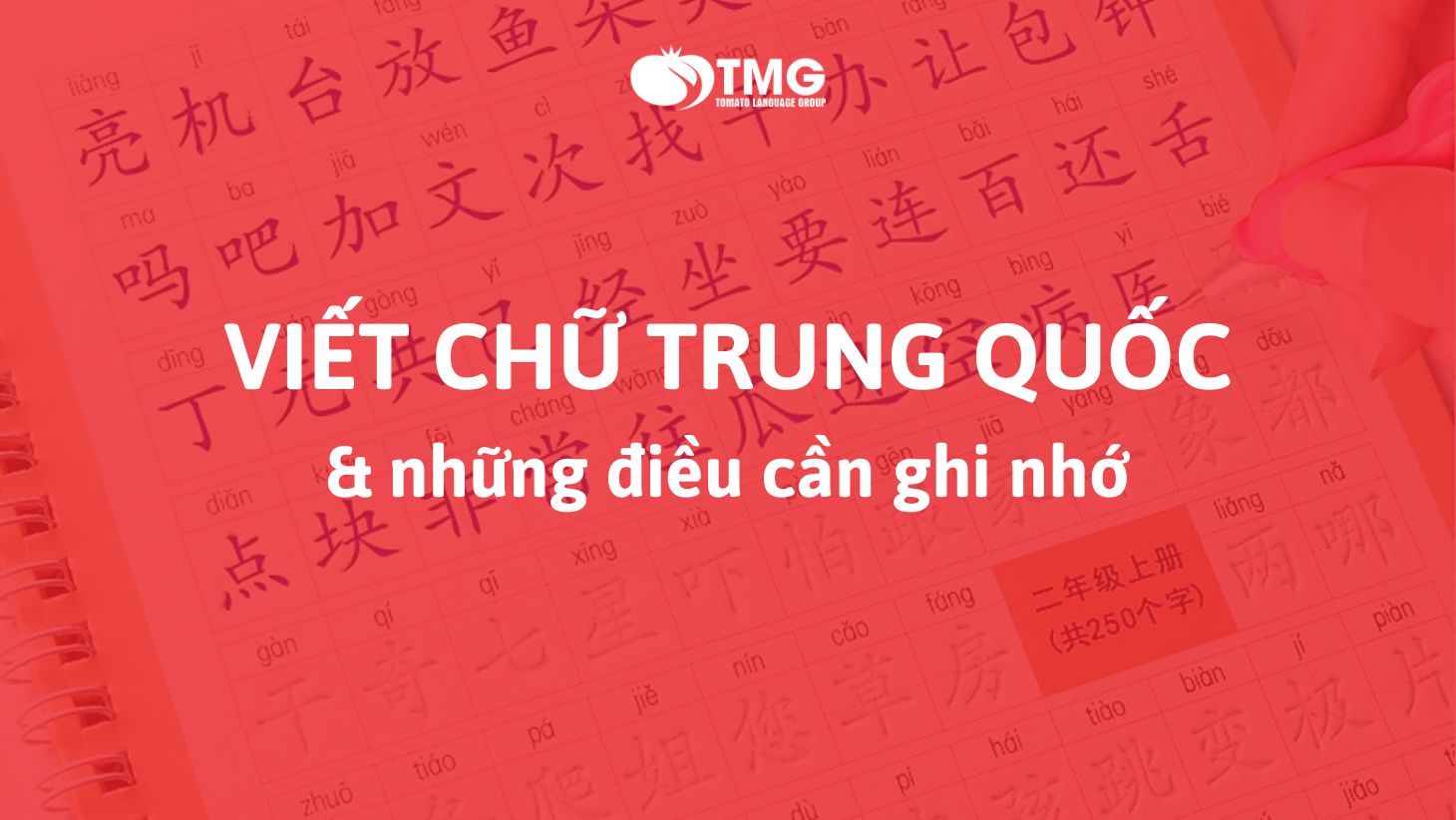Viết chữ Trung Quốc và những điều cần biết