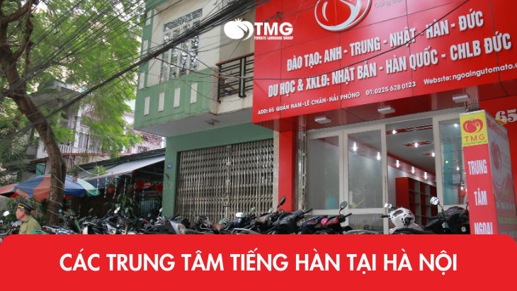 Các trung tâm tiếng Hàn ở Hà Nội