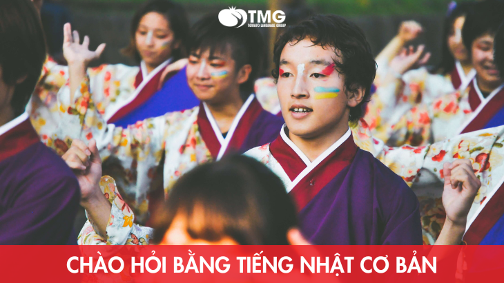 Chào hỏi tiếng Nhật cơ bản