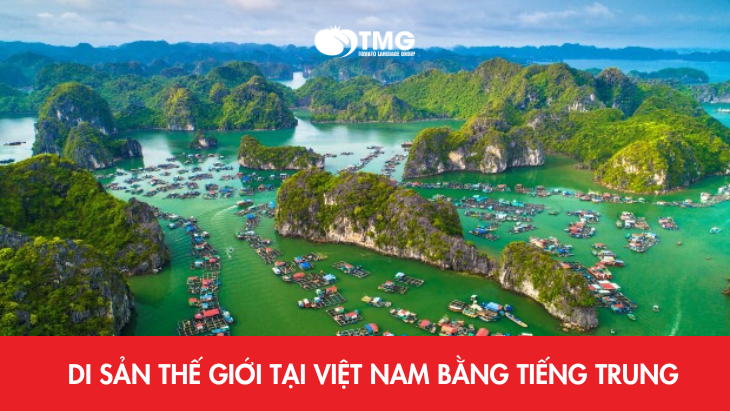Di sản thế giới tại Việt Nam bằng tiếng Trung