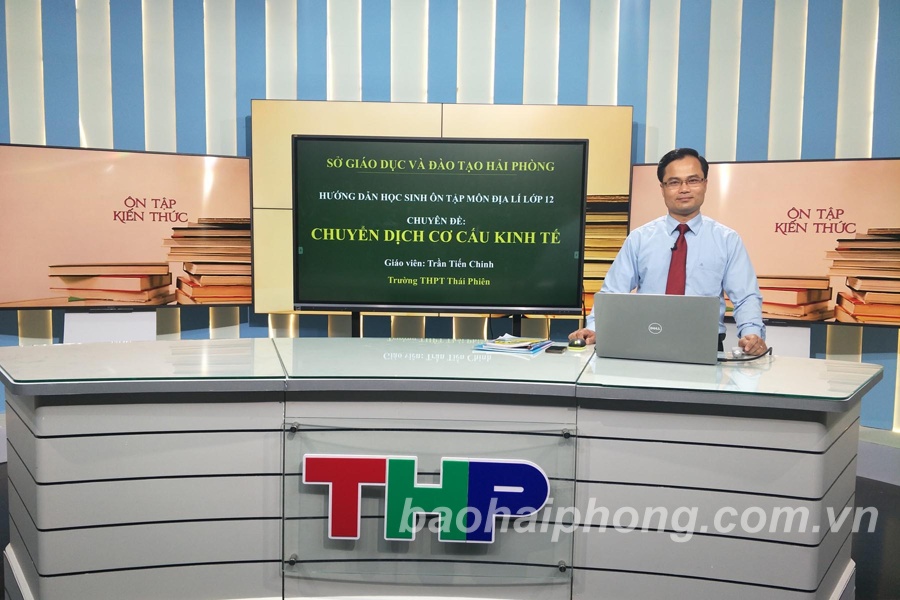 Hải Phòng triển khai dạy học trực tuyến trên sóng truyền hình