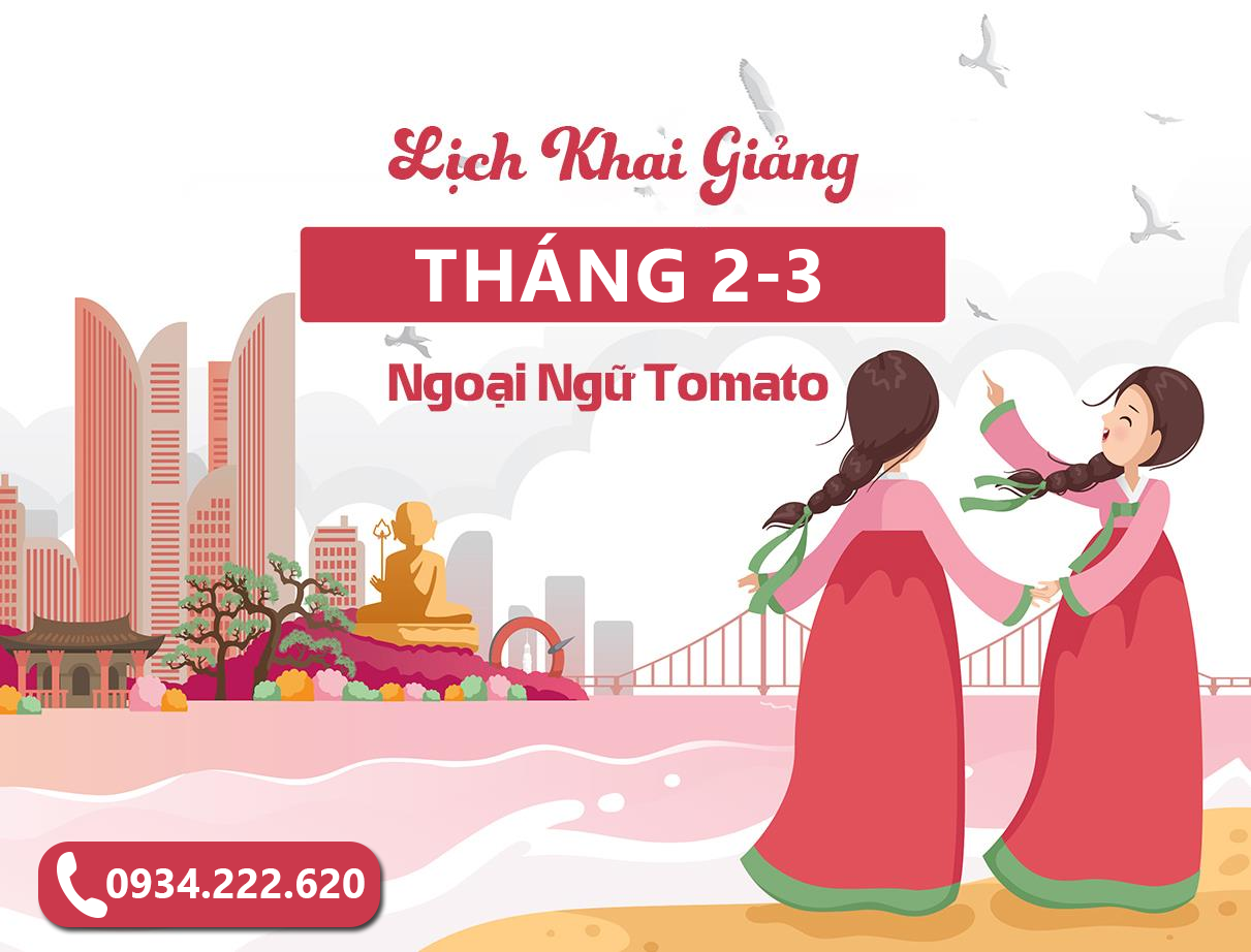 Khai giảng khóa học ngoại ngữ tháng 2-3 tại Hải Phòng