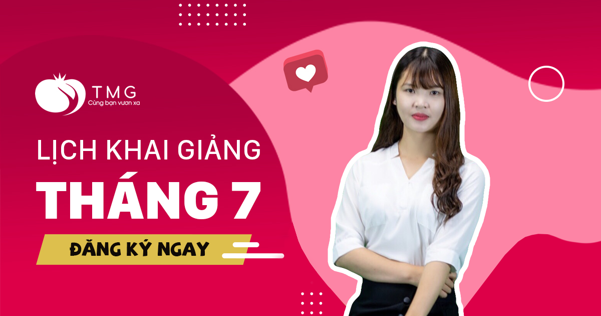 LỊCH KHAI GIẢNG THÁNG 7 CÁC MÔN NGOẠI NGỮ TẠI TOMATO