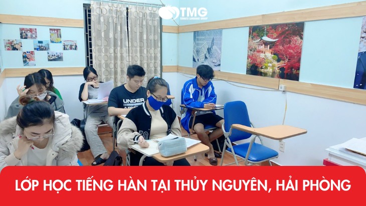 Lớp học tiếng Hàn tại Thủy Nguyên Hải Phòng