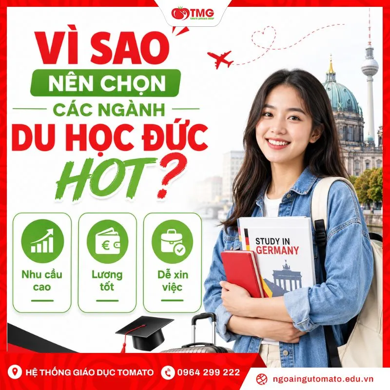 Vì sao nên lựa chọn các ngành du học Đức hot?
