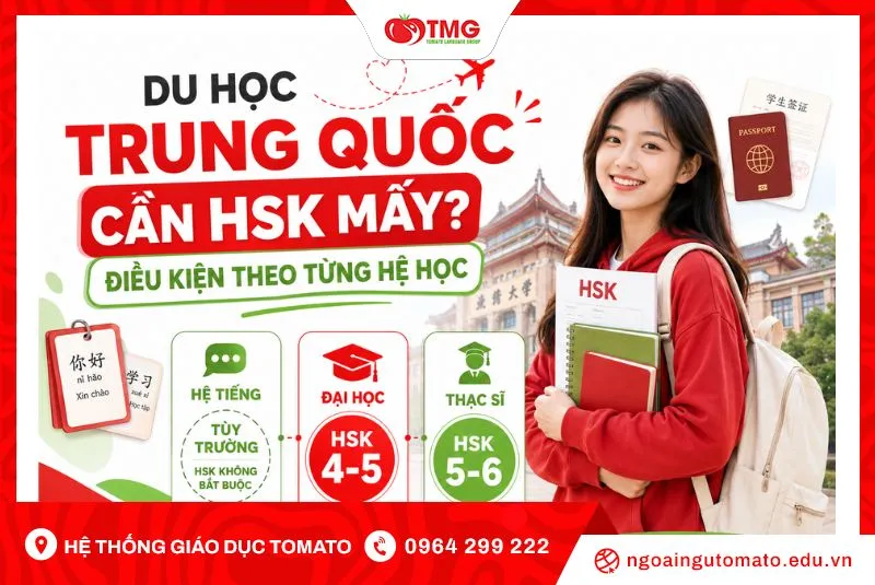 Du học Trung Quốc cần HSK mấy? Điều kiện theo từng hệ học