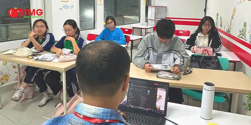 Hình ảnh thi thử IELTS tại Hải Phòng