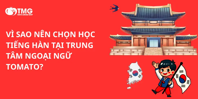Vì sao nên chọn học tiếng Hàn tại trung tâm ngoại ngữ Tomato