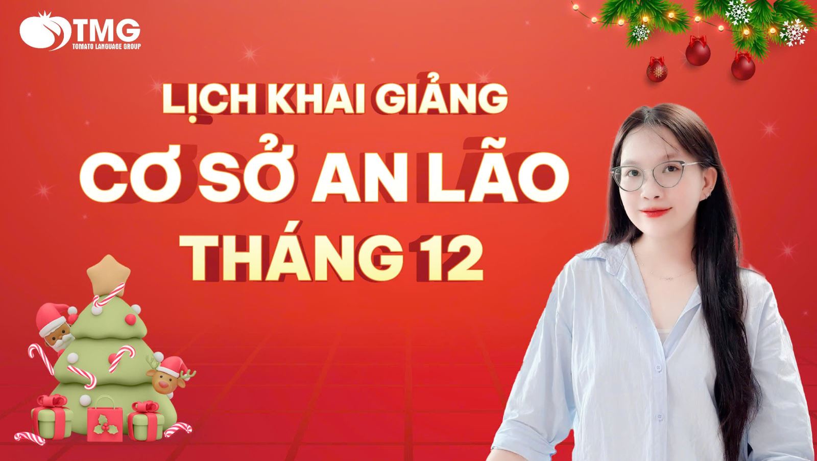 LỊCH KHAI GIẢNG THÁNG 12/2024 CỦA TOMATO CƠ SỞ AN LÃO